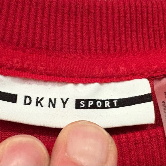 DKNY Sport Red Pullover - Picture 3 of 3